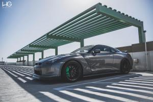 Nissan GT-R by HG Motorsports on Vorsteiner Wheels (V-FF 105) 2017 года